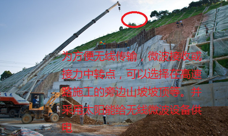 高速公路施工现场无线微波传输